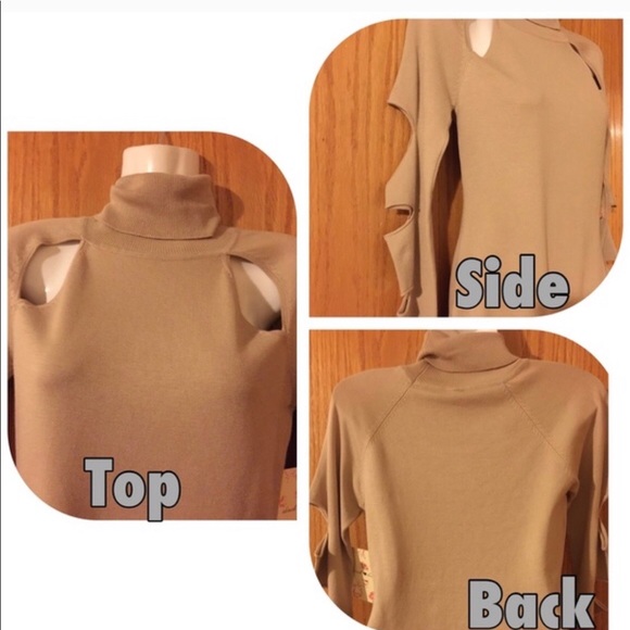 Derek Heart Sweaters - . Too Cute in Tan/Beige color.